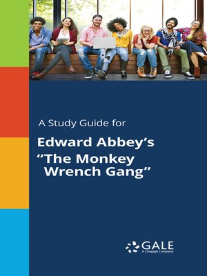 cover image of A Study Guide for Edward Abbey's "The Monkey Wrench Gang"